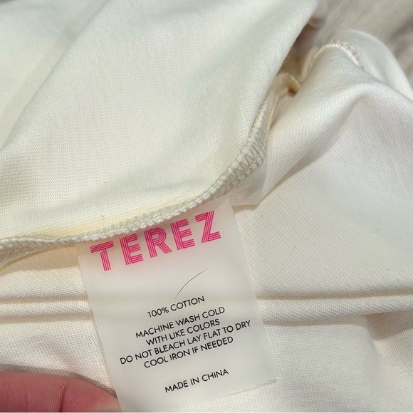 NWT Terez Genuine MLB Collab Short Sleeve Batterman Cotton T-shirt Top Size M - Picture 6 of 7